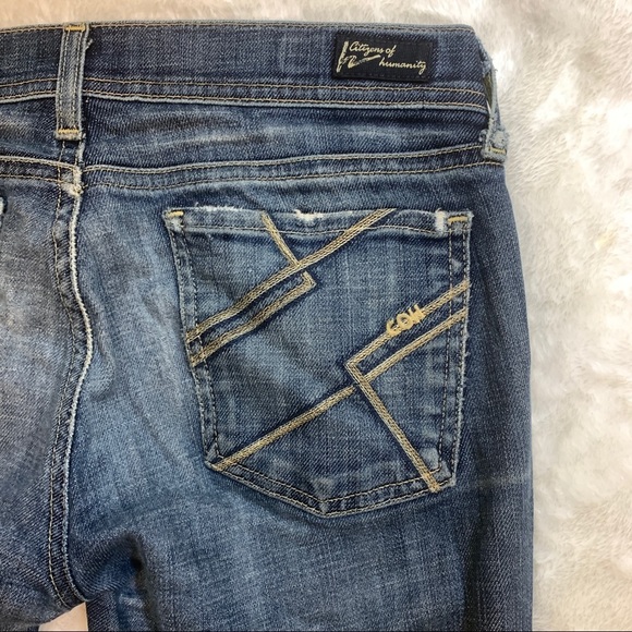 Citizens of Humanity Electric Guitar #236 Avedon Skinny Jeans size 26 - Picture 7 of 11